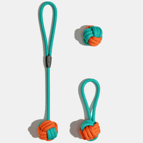 PUPSOOH 3-Piece Durable Rope Toy Set for Dogs – Interactive Chew & Tug Toys for Aggressive Chewers-Petroom