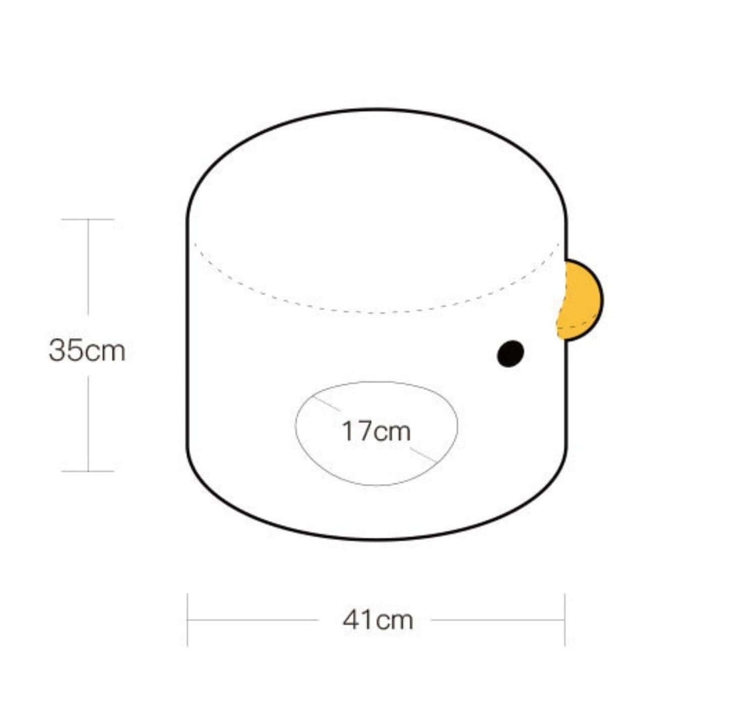 PURROOM Little Chicken Series- Enclosed Plush Pet Bed Cat Bed-Petroom