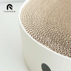 PURROOM Little Chicken Series- Round Cat Scratcher Board-Petroom