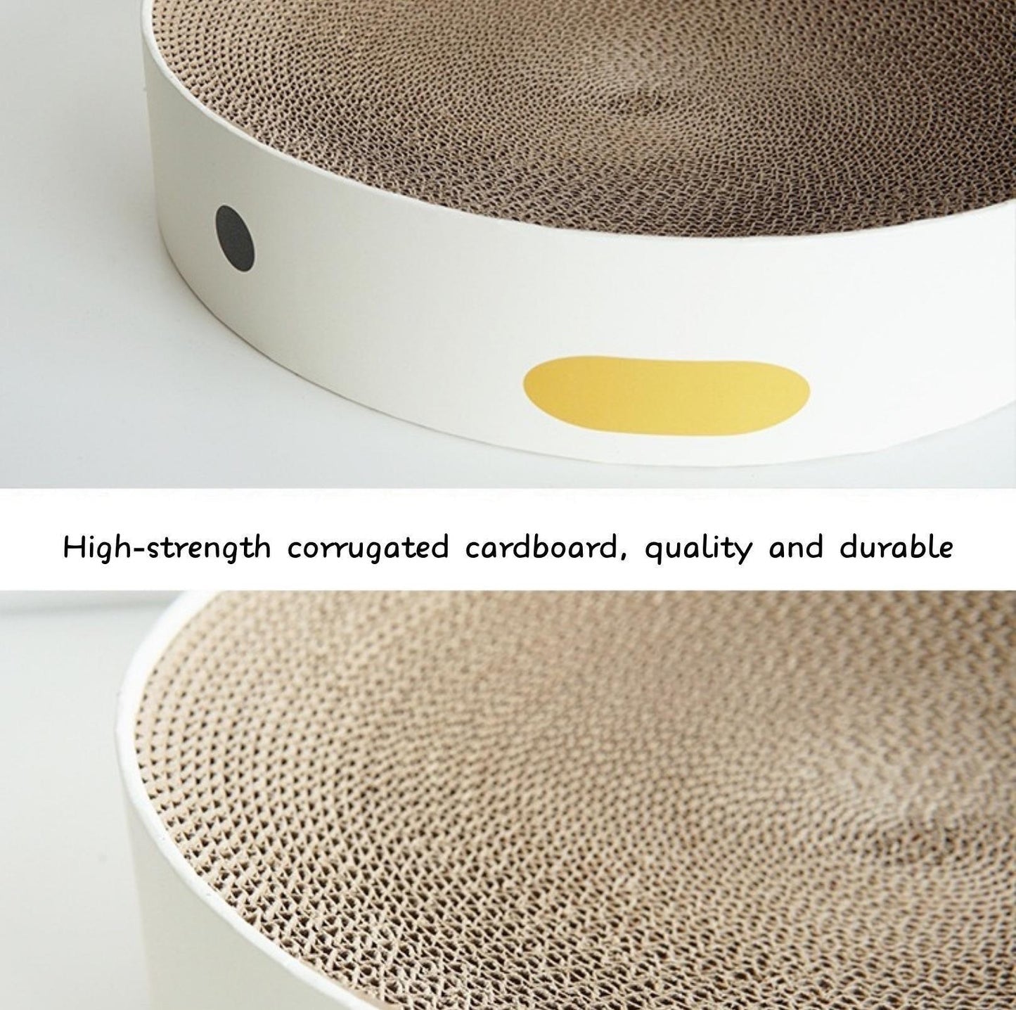 PURROOM Little Chicken Series- Round Cat Scratcher Board-Petroom