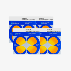 PawPuff Ultra Clumping Sodium Bentonite Cat Litter, 9.6kg - DUST FREE Formula Upgrade Version-Petroom