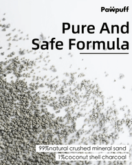 PawPuff Ultra Clumping Sodium Bentonite Cat Litter, 9.6kg - DUST FREE Formula Upgrade Version-Petroom