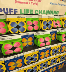 PawPuff Ultra Clumping Sodium Bentonite Cat Litter, 9.6kg - DUST FREE Formula Upgrade Version-Petroom