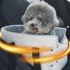 Petroom Car Dog Bed Pet Travel Carrier With Safety Strap-Petroom