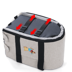 Petroom Car Dog Bed Pet Travel Carrier With Safety Strap-Petroom