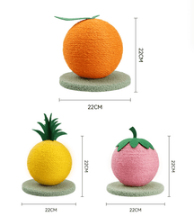 Petroom Fruit Shape Cat Scratching Ball-Petroom