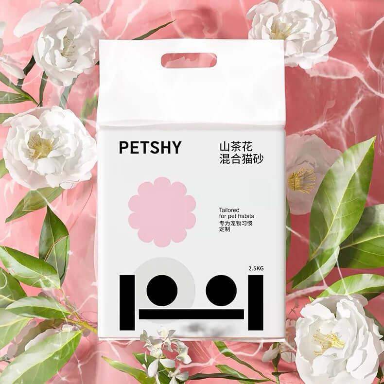 Petshy Camelia Mixed Tofu Cat Litter 2.5Kg-Petroom