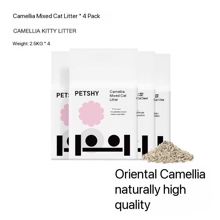 Petshy Camelia Mixed Tofu Cat Litter 2.5Kg-Petroom