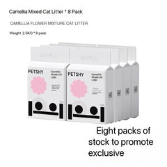 Petshy Camelia Mixed Tofu Cat Litter 2.5Kg-Petroom