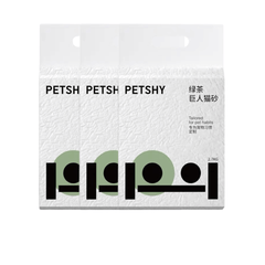 Petshy Green Tea Mixure Cat Litter Dust-free 2.7kg-Petroom