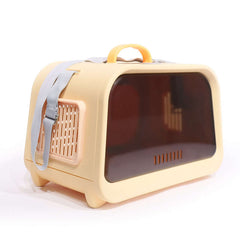 Premium Cat Carrier with Temperature & Humidity Indicator – Safe & Stylish Travel Bag-Petroom