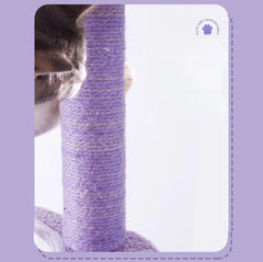 Purple Sky Adventure Cat Tree-Petroom