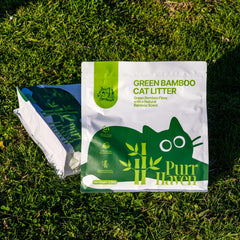 Purr Haven Plant-based Eco Green Bamboo Cat Litter 2.5.kg-Petroom