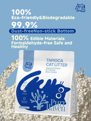 Purr Haven Eco Tapioca and Seaweed Extract Cat Litter 2.5.kg-Petroom