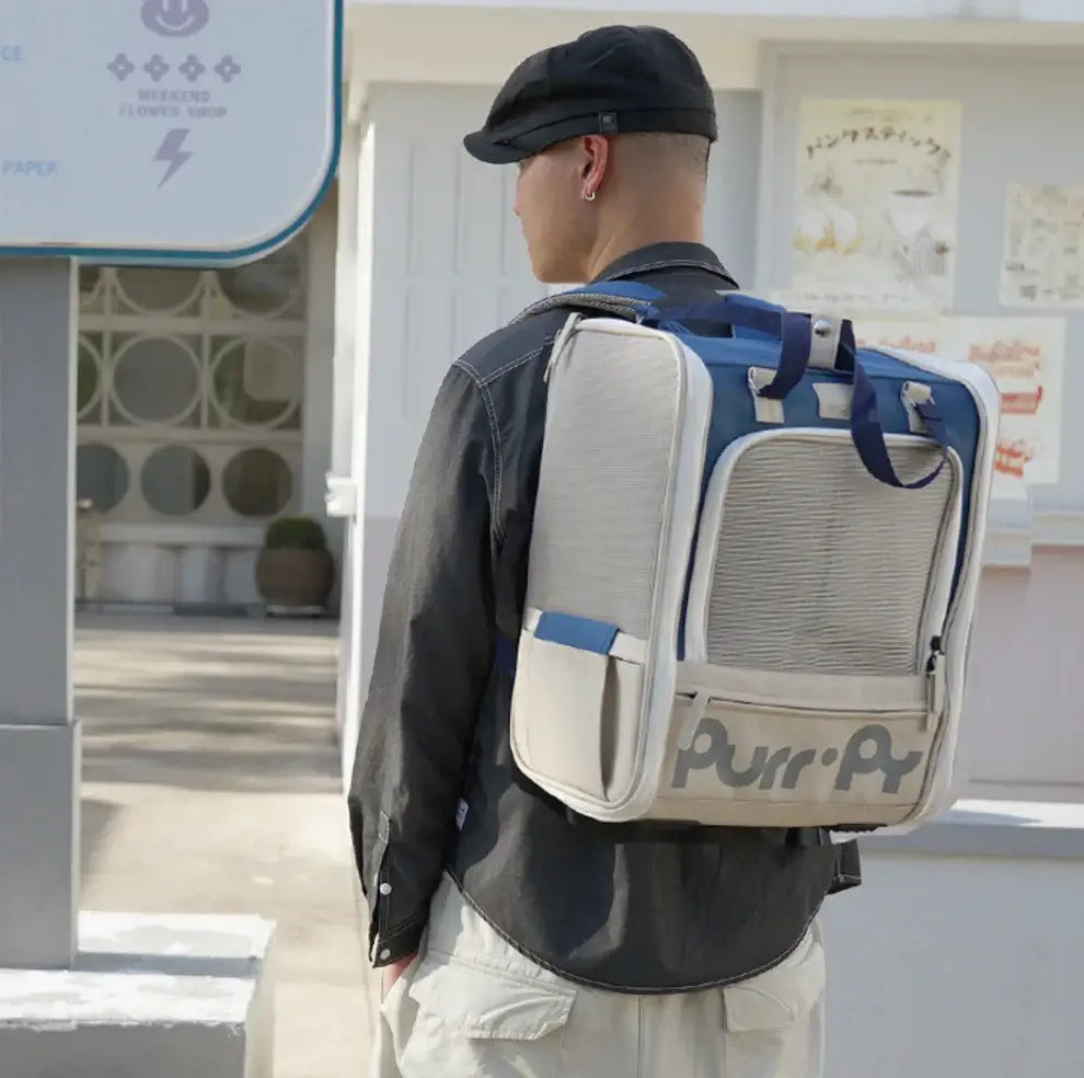 Purrpy Elegant Pet Backpack-Petroom