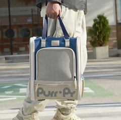 Purrpy Elegant Pet Backpack-Petroom