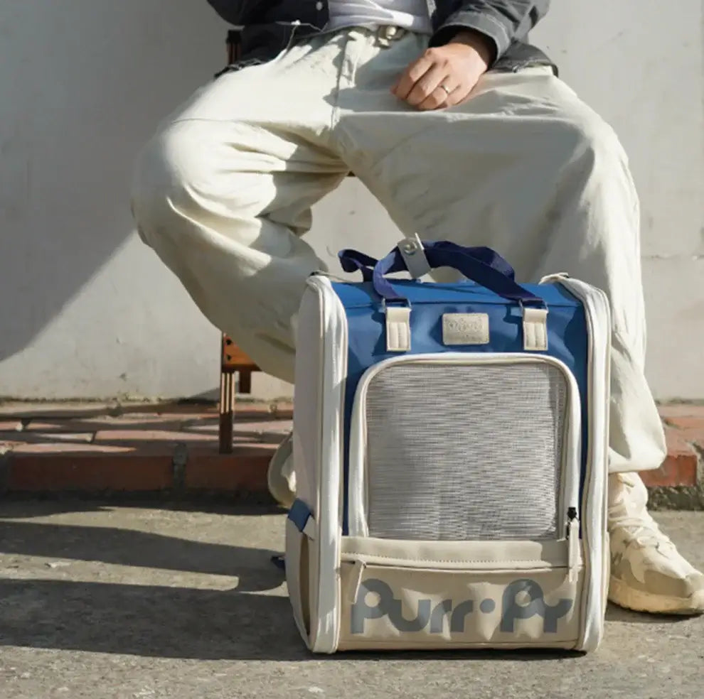 Purrpy Elegant Pet Backpack-Petroom