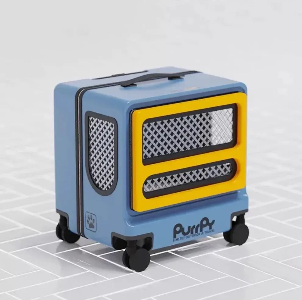 Purrpy "Sugar Cube" Luggage Pet Carrier-Petroom