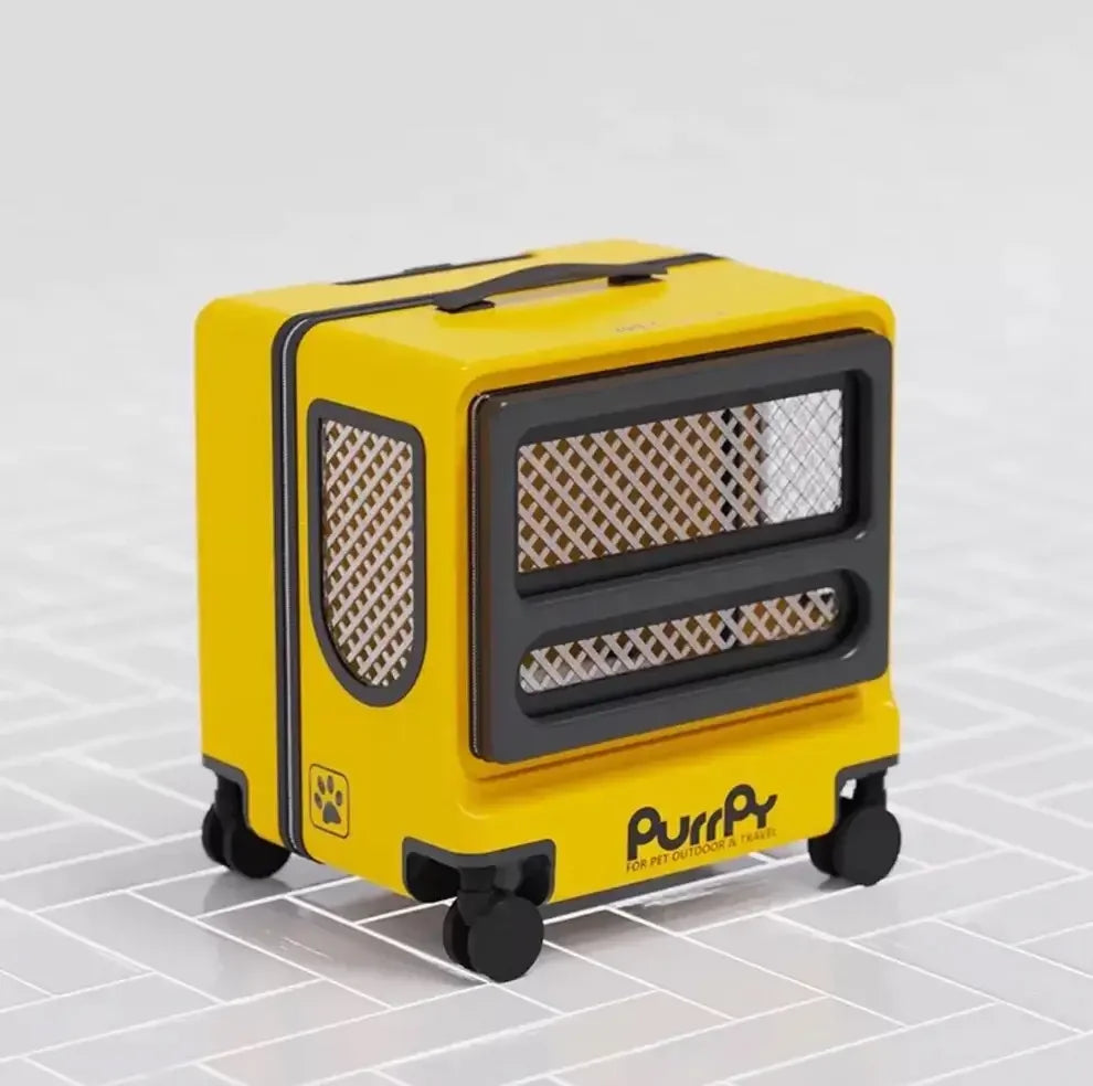Purrpy "Sugar Cube" Luggage Pet Carrier-Petroom