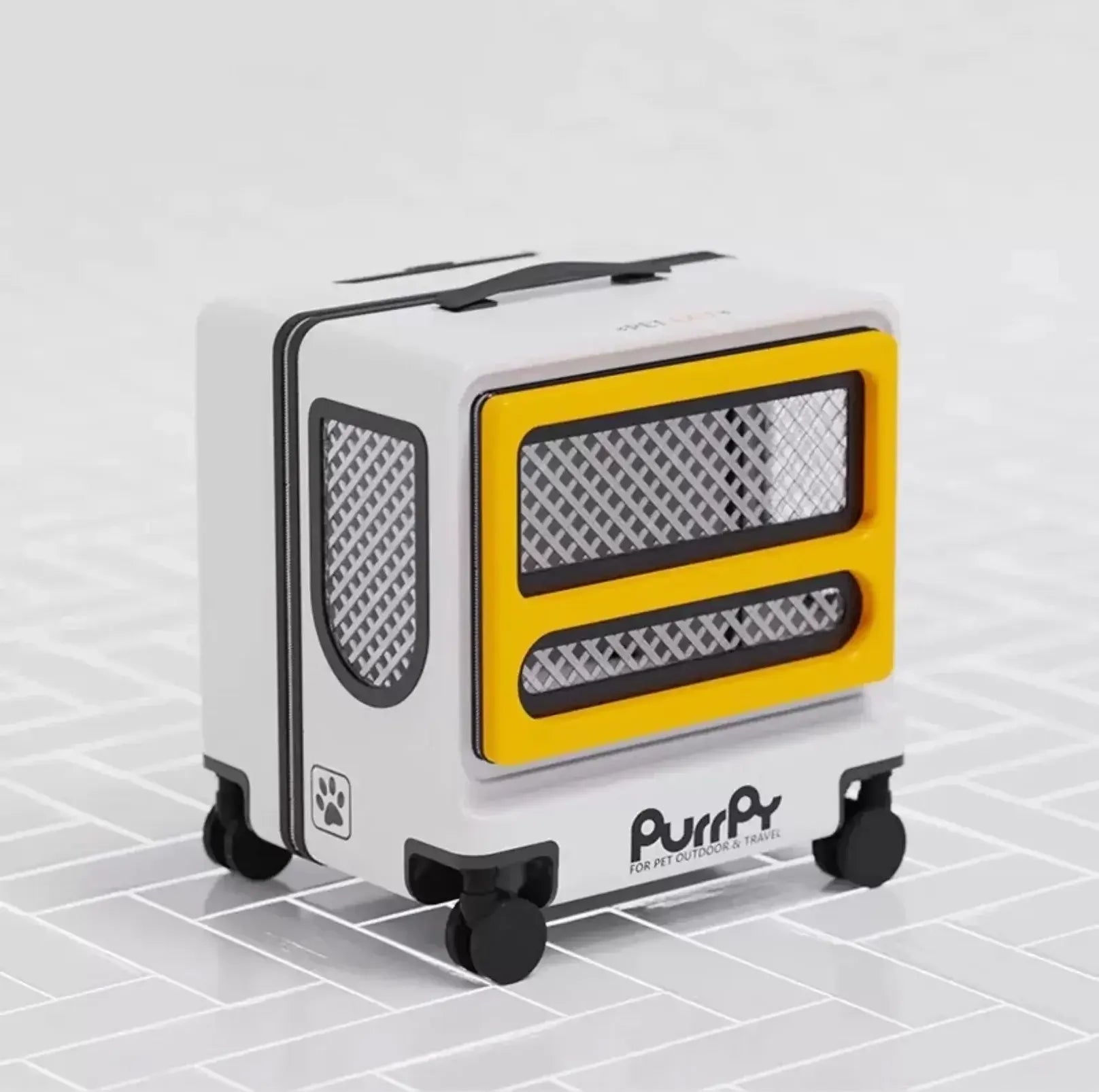 Purrpy "Sugar Cube" Luggage Pet Carrier-Petroom