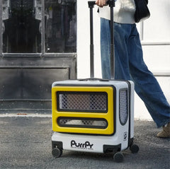 Purrpy "Sugar Cube" Luggage Pet Carrier-Petroom