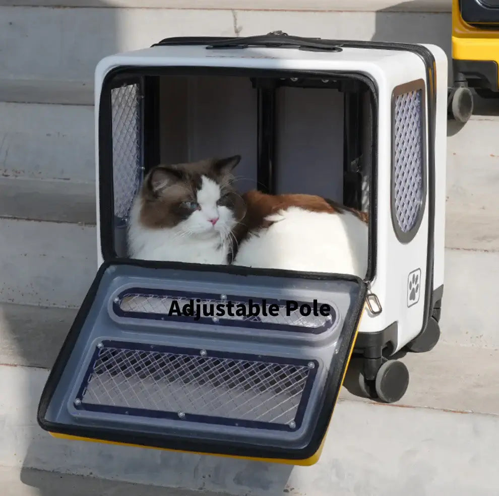 Purrpy "Sugar Cube" Luggage Pet Carrier-Petroom