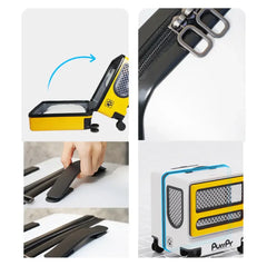 Purrpy "Sugar Cube" Luggage Pet Carrier-Petroom