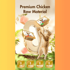 RANOVA Complete Freeze-Dried Golden Can Cat Food Chicken & Duck Recipe-PETROOM