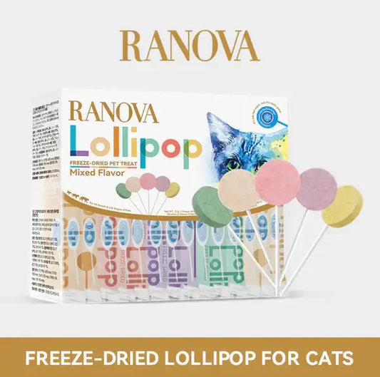 Ranova Freeze Dried Lollipop Treats For Cat 15*1.4g-PETROOM