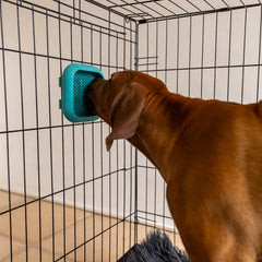 LickiMat CrateMate Dog Crate Lick Mat with Straps & Suction Cups