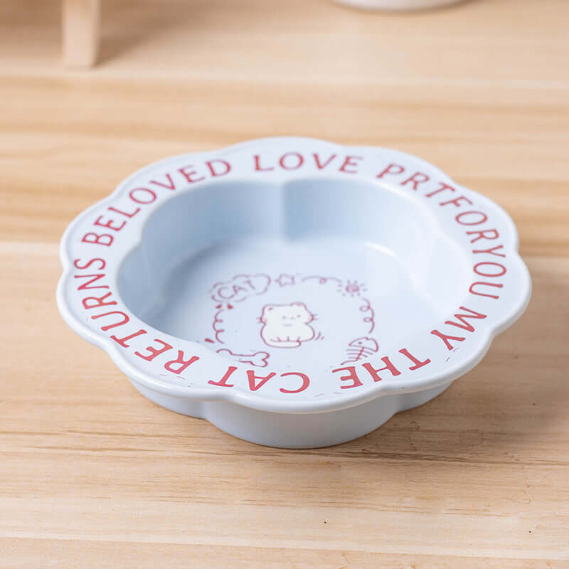 Scallop Ceramic Pet Bowl Durable & easy-to-clean-Petroom Scallop Ceramic Pet Bowl Durable & easy-to-clean-Petroom