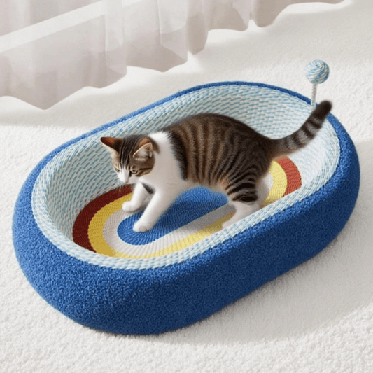 Starry Sky Deep Cat Scratching Bed-Petroom