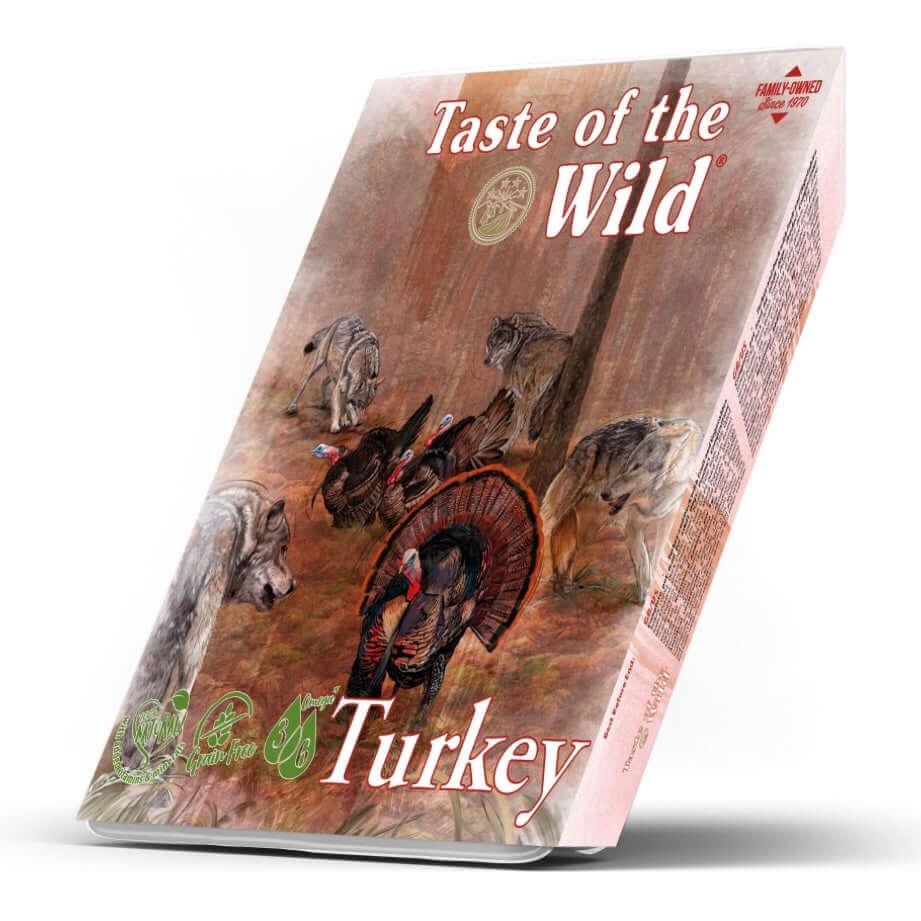 Taste Of The Wild Turkey & Duck Fruit & Veg Dog Tray 390g-Petroom