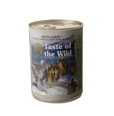 Taste Of The Wild Wetlands Wth Fowl In Gravy Dog Can 390g x 12-Petroom