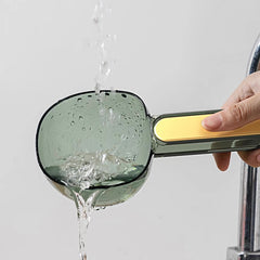 Transparent Pet Food Feeding Spoon With Measurement-Petroom