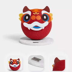 VETRESKA Natural Sisal Pet Cat Scratching Ball Tiger Interactive Cat Scratcher-Petroom