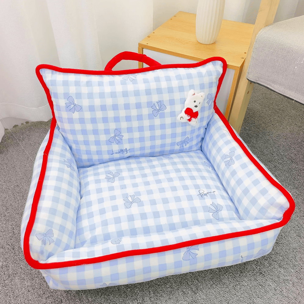 Washable Breathable Pet Bed for Cats & Small Dogs – Durable All-Season Comfort-Petroom