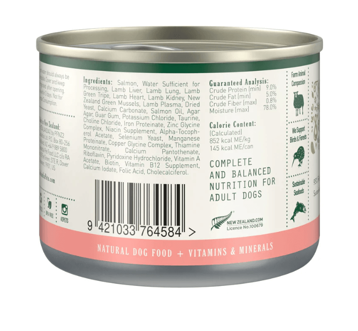 ZEALANDIA Grain Free Salmon Pate DOG-Petroom