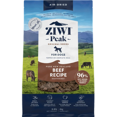 Ziwi Peak Air-Dried Free-Range Beef Dry Dog Food for All Life Stages