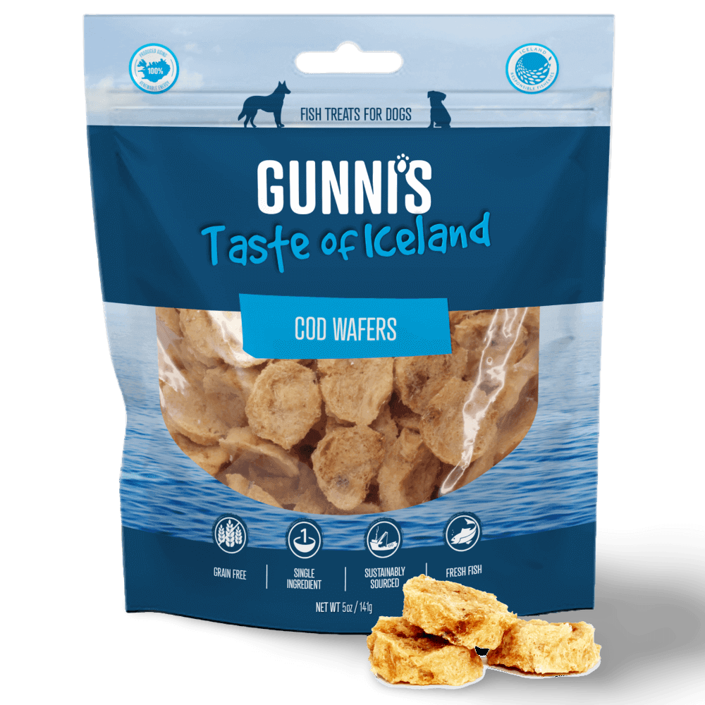 Gunni’s Cod Wafers Dog Treats 85g