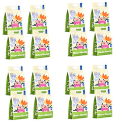Michu Mixed Nature Plant Cat Litter –Tofu & Cassava Litter 2.5kg/6L packaging displayed in a grid layout.
