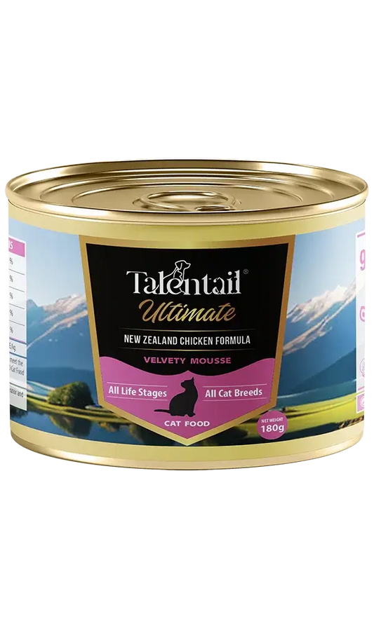 Talentail Ultimate New Zealand Chicken Mousse Cat Wet Food 180g