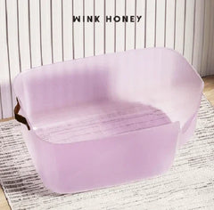 JellyGiant Large Pudding Open Cat Litter Trays in a stylish and modern design for big cats.