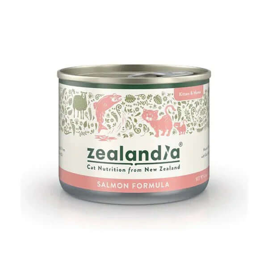 Zealandia Mousse Pate Salmon for Kitten & Mama - Grain-Free Wet Cat Food