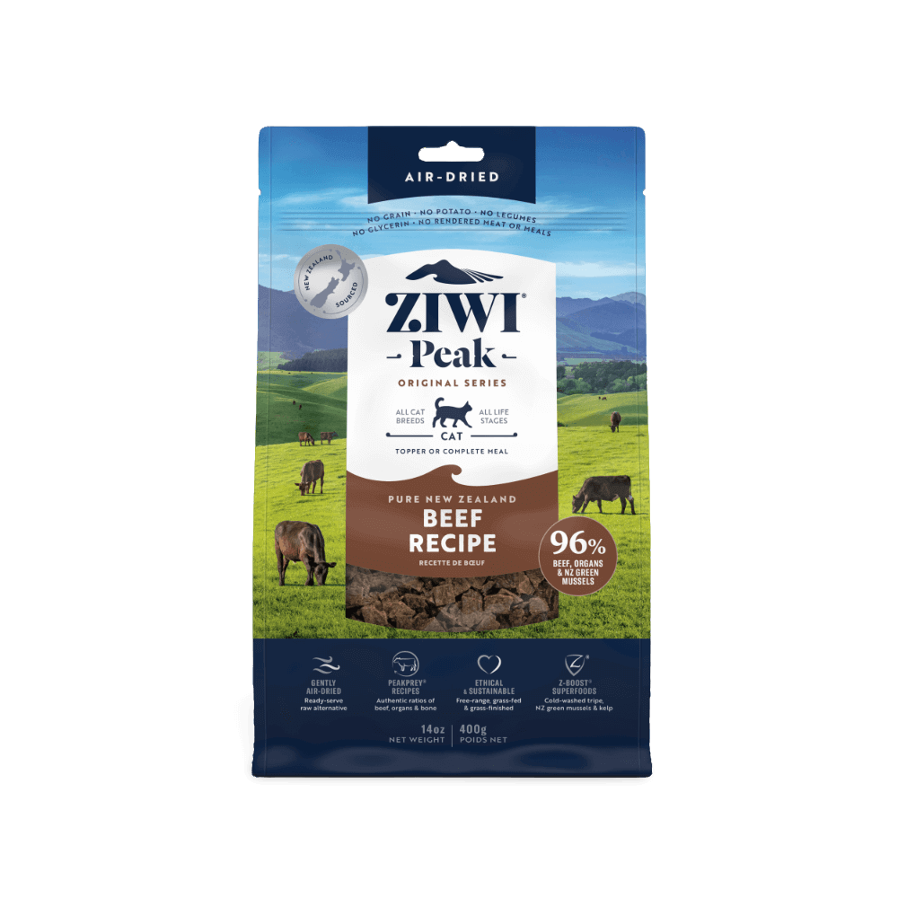 Ziwi Peak Air-Dried Beef Cat Food 1kg-PETROOM