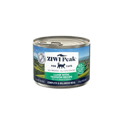 Ziwi Peak Lamb with Venison Cat Wet Food, complete and balanced meal for cats in a can.
