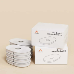 AIWO Gen 1 Wired Pet Water Fountain Filter - Little Bee Edition replacement filters in a pack.