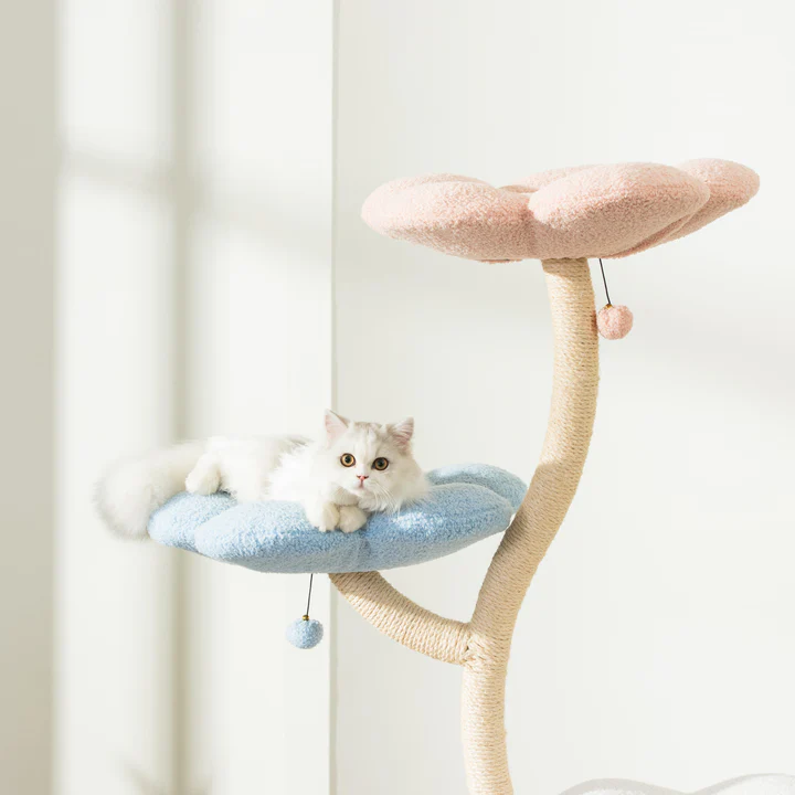 MICHU Fairy Cat Tower Deluxe 4-Tier Designer Flower Cat Tree Pre-Order