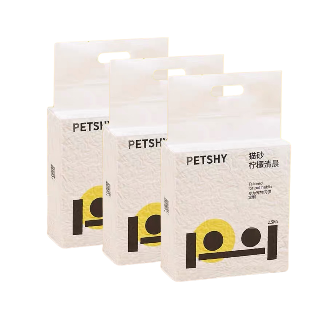 Petshy Lemon Mixture Cat Litter 2.5kg