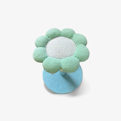 Blue Flower-Shaped Small Cat Tree Cat Scratcher
